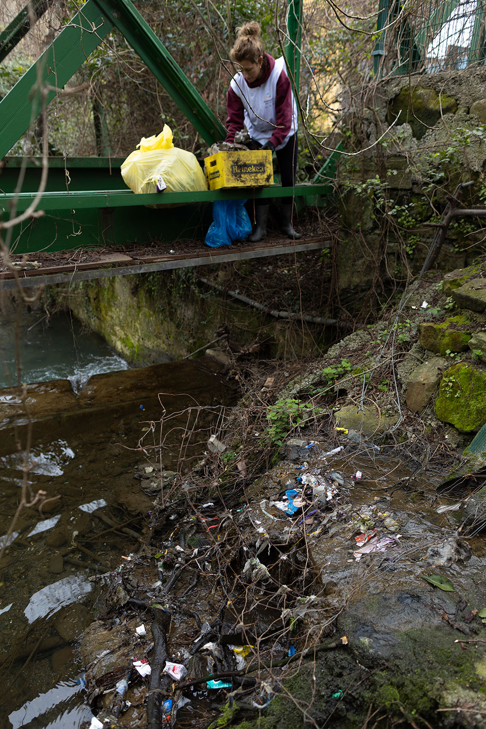 Activación Medioambiental: Experiencia limpieza del río Mañaria (Durango)