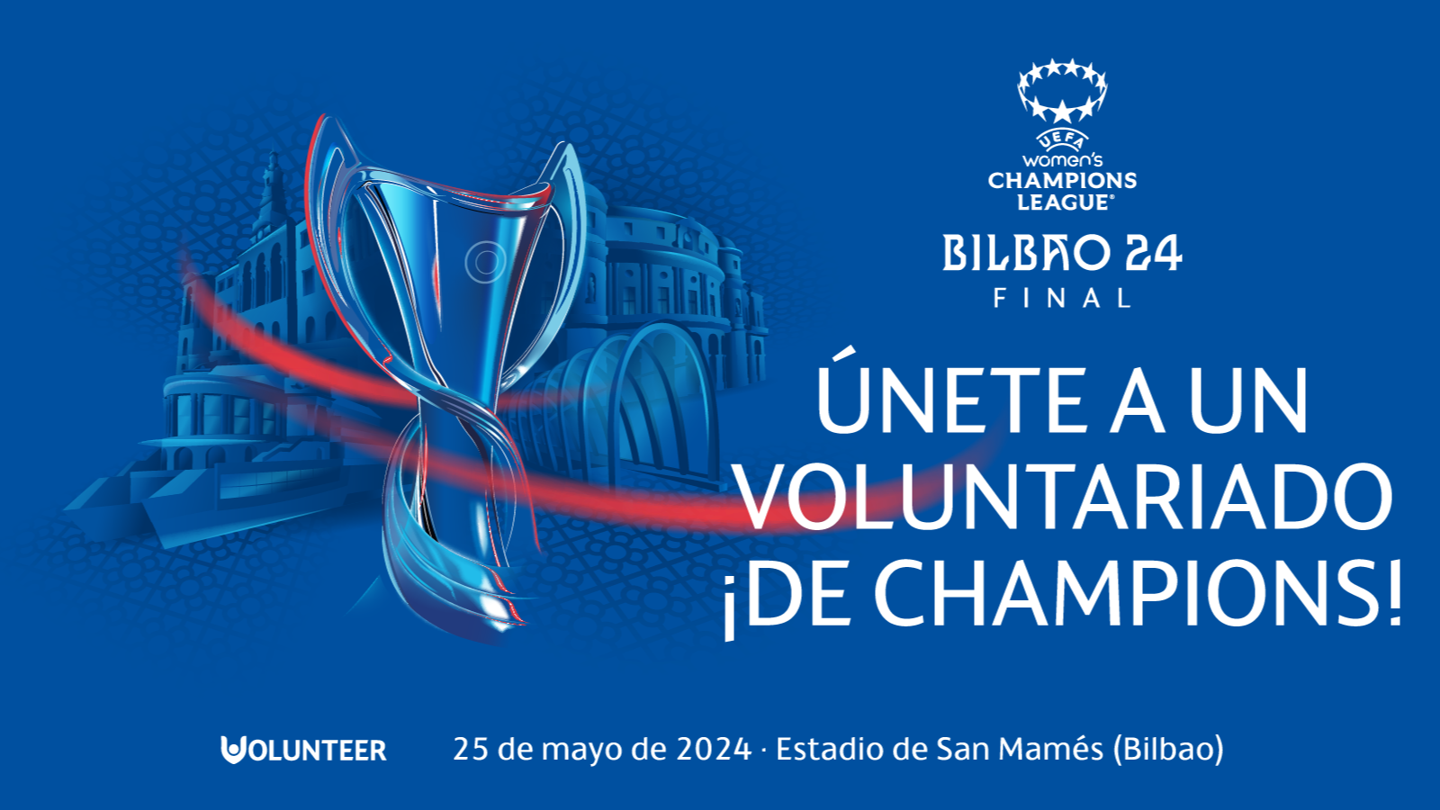 Únete a un voluntariado… ¡DE CHAMPIONS!